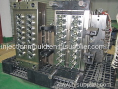 16 cavity PET preform mould hot runner valve gate