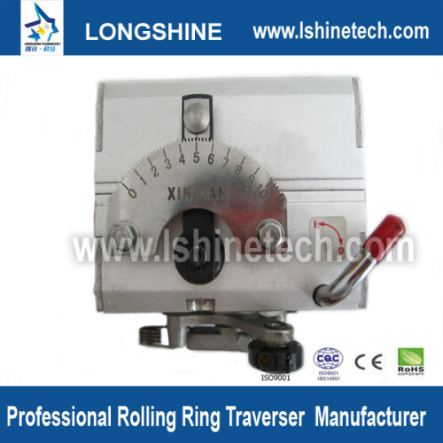 Rolling ring traverse assembly