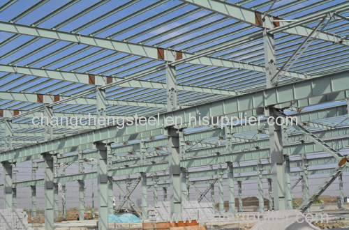easy assemble steel structure frame for workshop/building construction