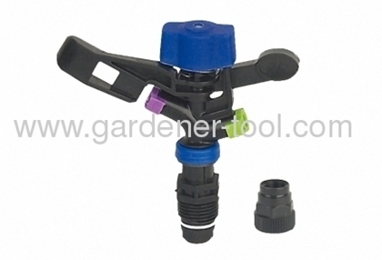 Plastic 1/2impulse sprinkler for irrigation.