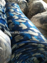 stock printed fleece fabric 160-200gsm with big rolls