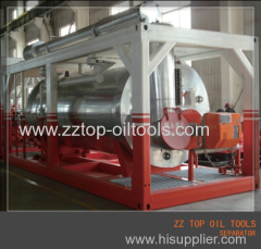 Three phase test separator