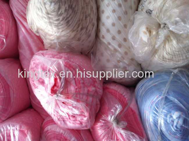 stock printed A quality flannel fabric 280-320gsm with big rolls