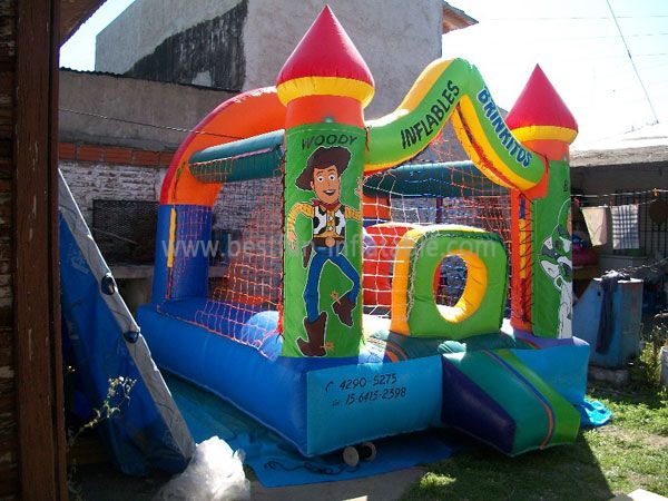 Happy Toy Story Inflatable Castle for Rent