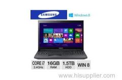 Samsung NP700G7C-S02 Gaming Laptop Computer i7 i7-3630QM 2.4GHz, 16GB RAM, 1.5TB