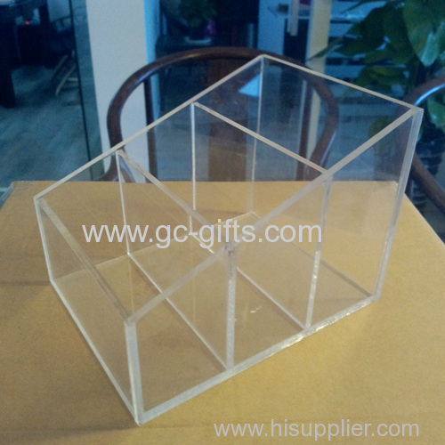 Transparent acrylic multi function display cabinet