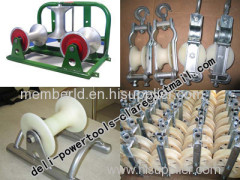 Cable Roller With Ground PlateA