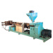 Dual-column/dual plate hydraulic screen changer for plastic extrusion machine