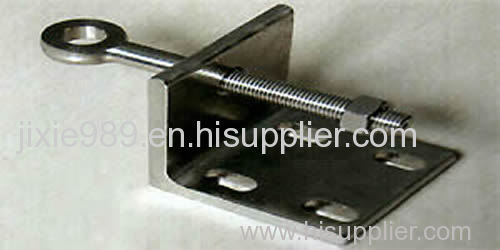 Architectural mesh accessories - clamping systems for fixing mesh