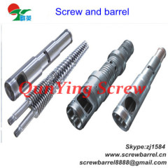 double barrel conical screw for extruder machine