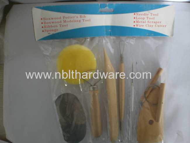  Pottery Tool Kit - Assorted Sizes - Set of 8