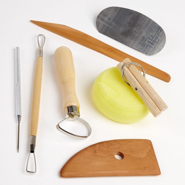  Pottery Tool Kit - Assorted Sizes - Set of 8