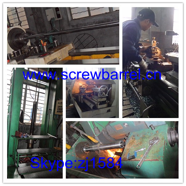 bimetallic injection screw and barrel of pp/pe