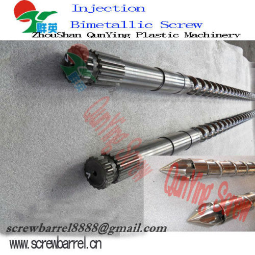 PVC injection screw barrel