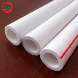 PPR pipe water supply heating supply white color