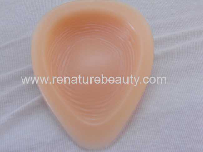 Waterdrop shape Silicone breast form for mastectomy