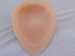 Silicone breast form for mastectomy