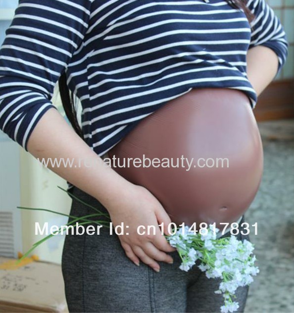 Realistic silicon fake pregnancy belly for pregnant 2-10months