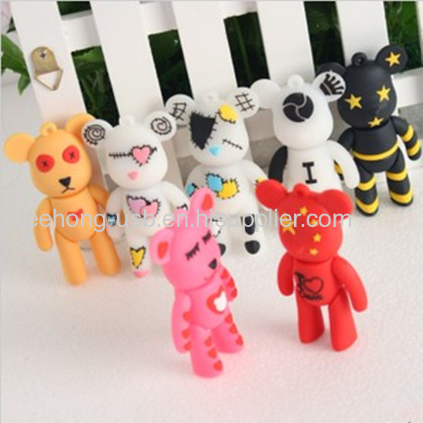 Original Groomy bear design full 3D usb disk4gb 