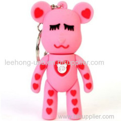 Original Groomy bear design full 3D usb disk 4gb