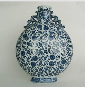 Blue and white porcelain