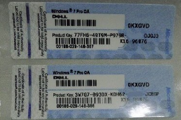 windows 7 coa product key