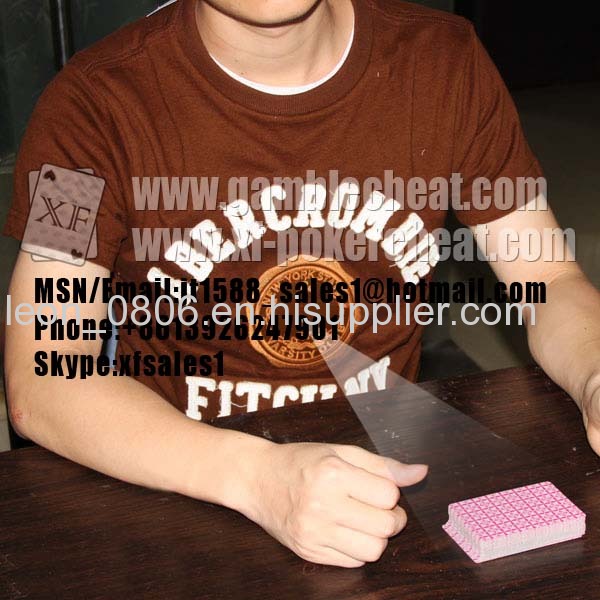 XF 4-cameras T-shirt| Texas Hold'em cheat | Poker scanning|marked cards