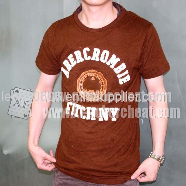 XF 4-cameras T-shirt| Texas Hold’em cheat | Poker scanning|marked cards