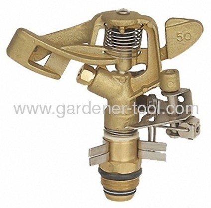Brass Farm Irrigation sprinkler for full and part circle irrigation.