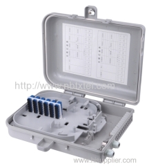 outdoor/indoor 36 core FTTH Fiber optic plastic Distribution box waterproof IP55 PC/ABS