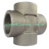 Forged Cross Fitting Hydraulic Adapter for High Pressure