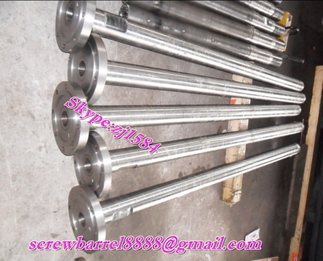 bimetallic screw barrel extruder single extrusion screw barrel for PP/PE