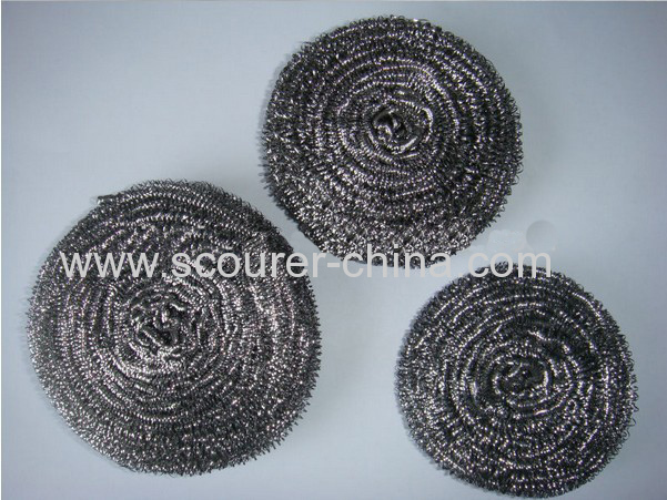 Anti-mildew and anti-bacterial Dry quickly and lasting New Stainless Steel Spiral Scourer