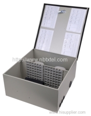 outdoor/indoor 72/96 core FTTH Fiber optic Distribution box waterproof IP55 Metal Material