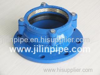 Flange adapter-restrained for HDPE