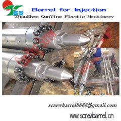 injection molding machine screw barrels