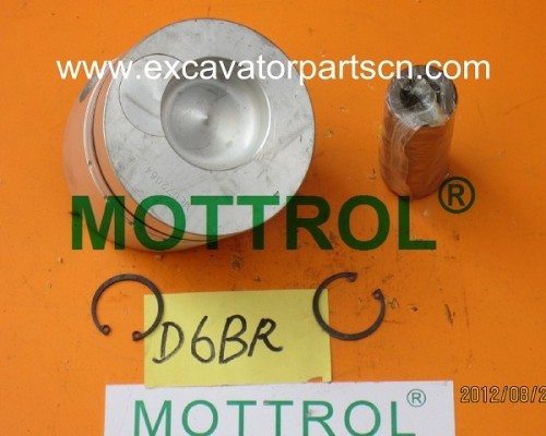 D6BR PISTON FOR EXCAVATOR