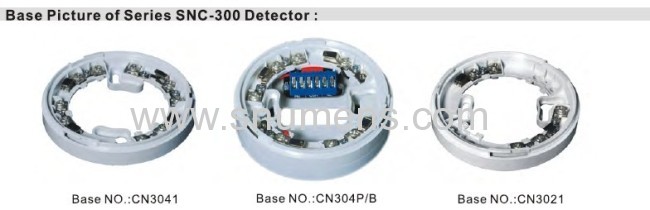 4-Wire Combined Smoke and Heat Detector with Relay Output Function