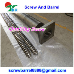 twin paralle screw barrel