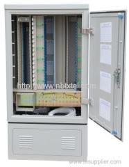 Fiber optic cross cabinet 576core smc