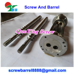 parallel extruder screw barrel for compounding machine