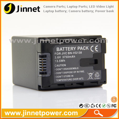 High Quality Camcorder Battery for JVC BN-VG138 Full Decoded BN-VG114