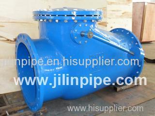 Flanged swing check valve