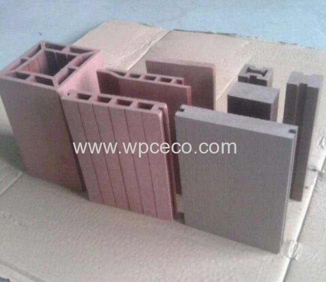 Waterproofing,anti-slip wood plastic composite decking,keel,WPC Square column