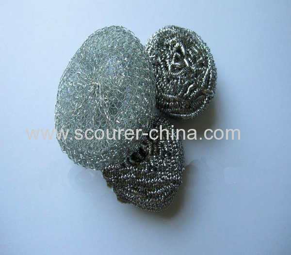 Rust-free and eco-friendly Flat stainless steel 410 and 430 spiral scourers