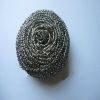 Rust-free and eco-friendly Flat stainless steel 410 and 430 spiral scourers