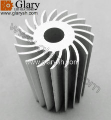 Heatsink LED Round 35x9.2mm, Aluminum Extruded Profile for LED MR11 Lamp