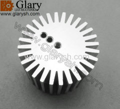 Heatsink LED Round 45x30mm, Aluminum Extruded Profile for LED Lamp