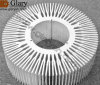 Heatsink LED Round 122.8x50mm, Aluminum Extruded Profile for LED Spot Light