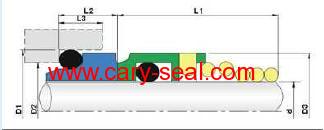 Vulcan type 12 Single Spring Mechanical Seal